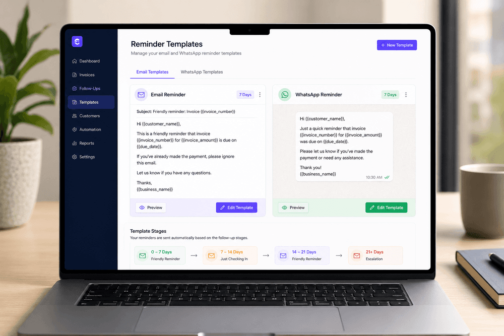 7 Invoice Reminder Templates That Actually Work